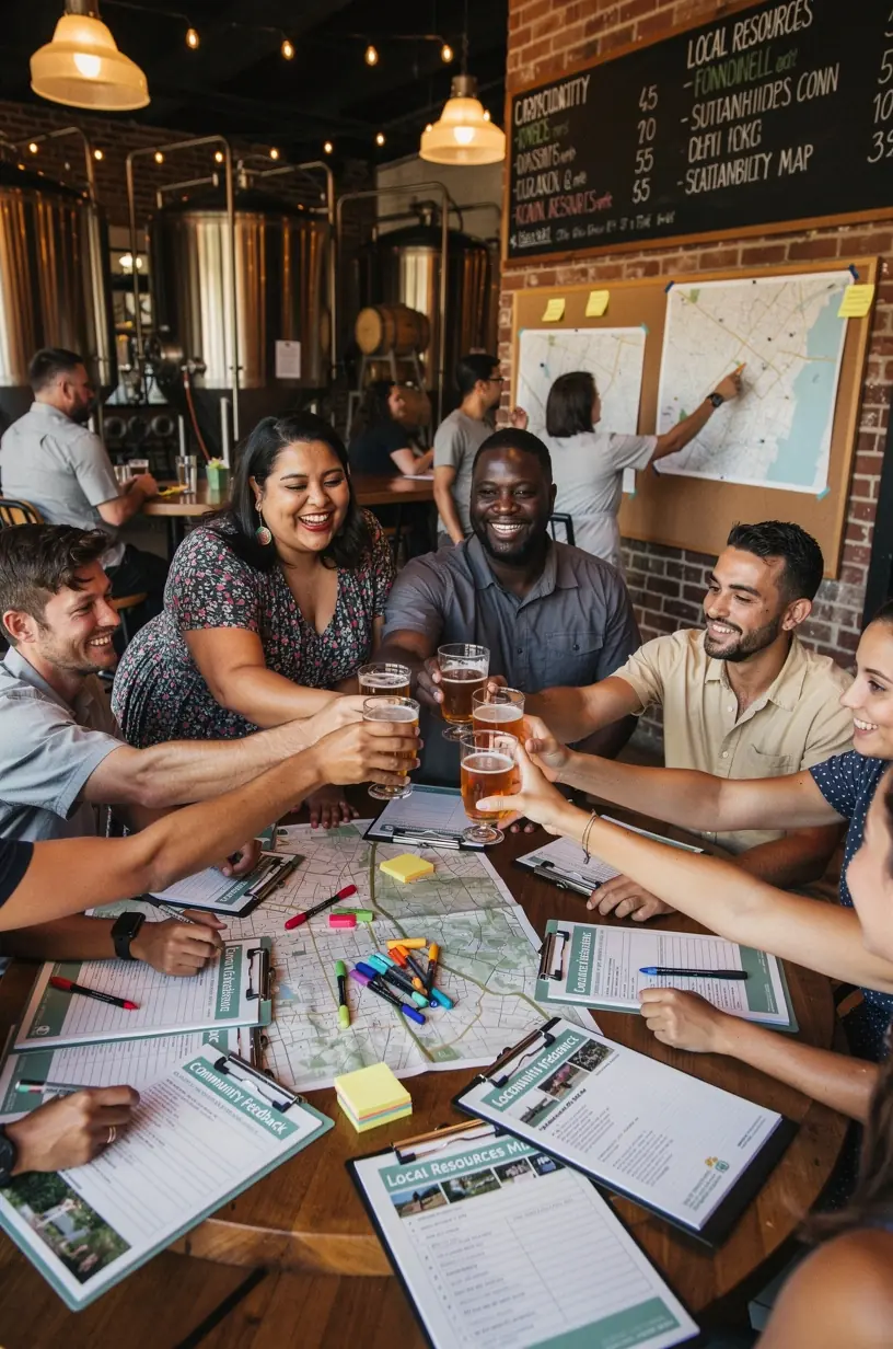 Local farmers promoting sustainability in community ecosystems