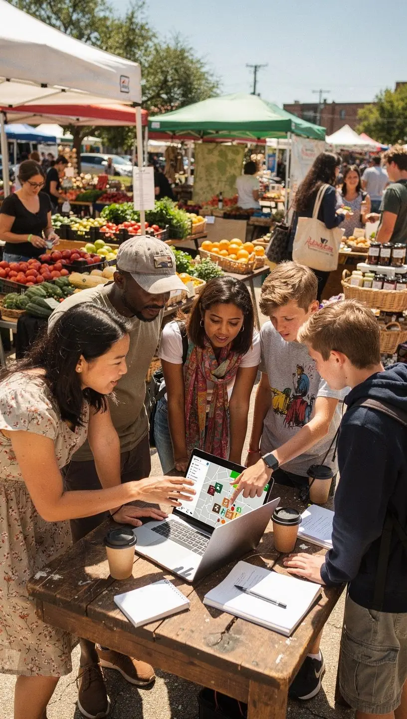 Modern office workspace